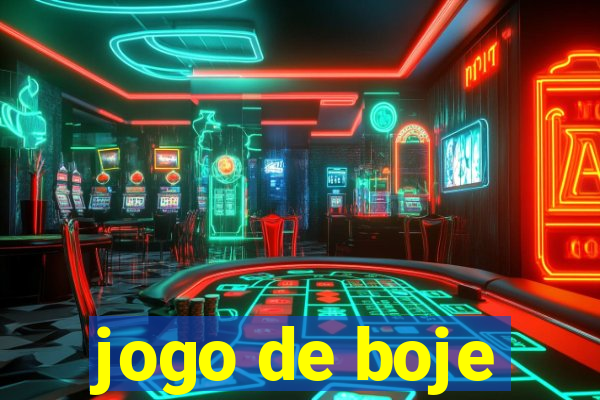 jogo de boje